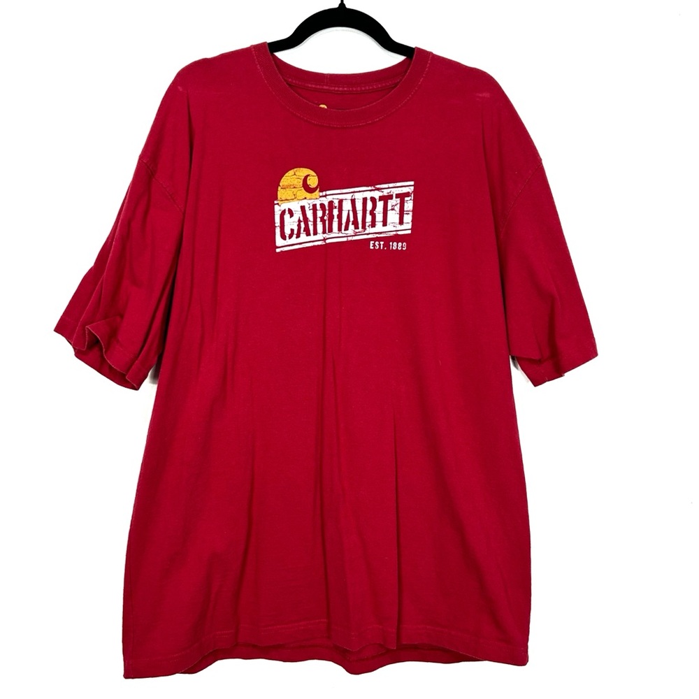 Carhartt Red Graphic T-Shirt F9
